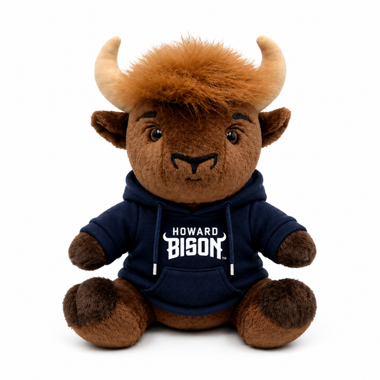 Howard University 10" Plush Bear with HU You Know Chant